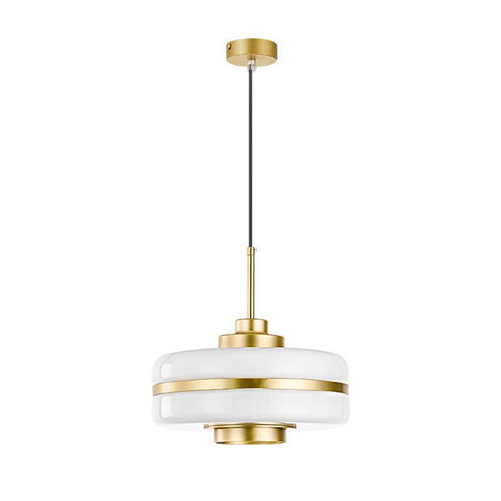 Skandynawska lampa wisząca z luksusowego szkła