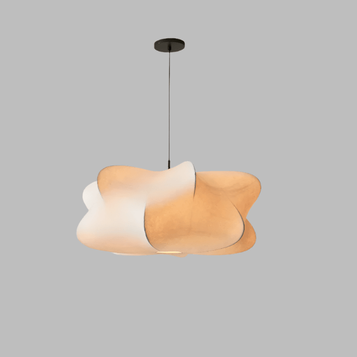 Lampa wisząca Wabi Sabi z jedwabiu Japonia