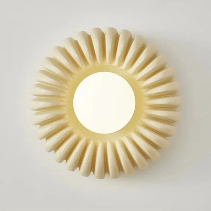 Nowoczesna Kreatywna Lampa Ścienna do Sypialni z Żywicy