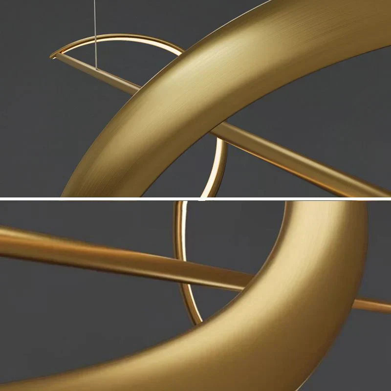 Lampa wisząca LED Louise Design z metalu/akrylu