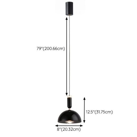 Nordycka Lampa Wisząca LED Macaron