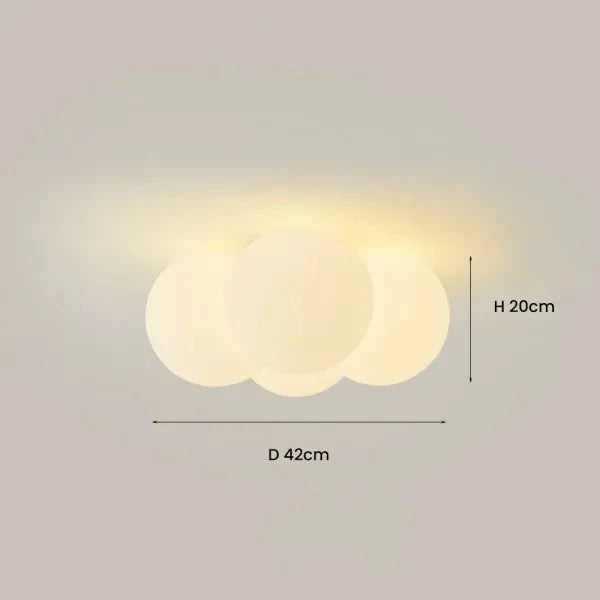Nowoczesna Lampa Sufitowa Cloud Hardware