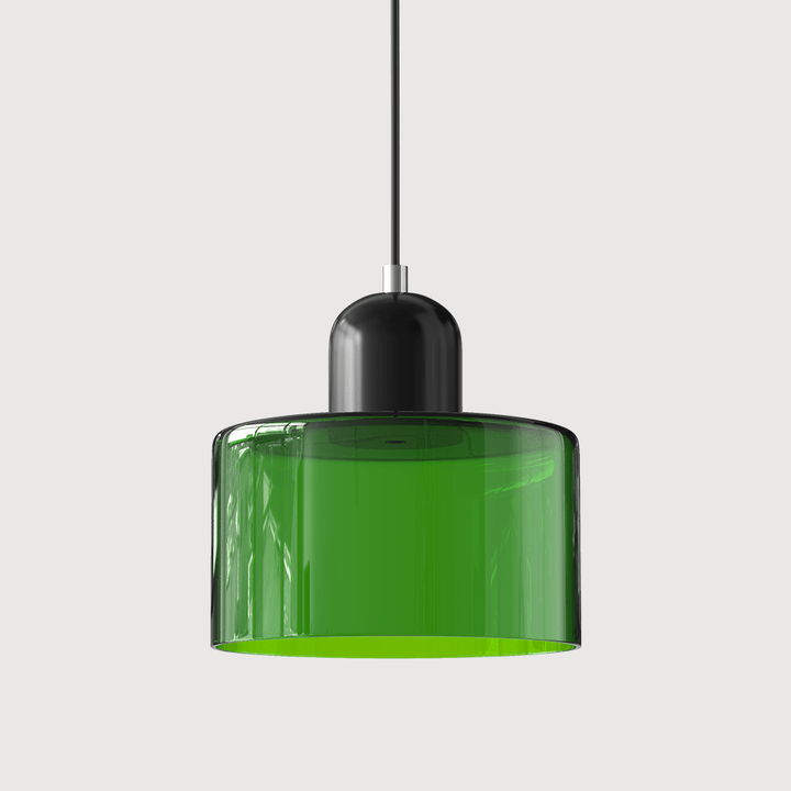 Szklana lampa wisząca Bauhaus
