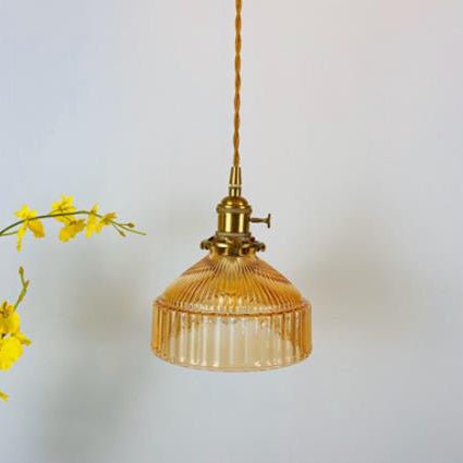 Nordycka Lampa Wisząca z Kryształowego Szkła