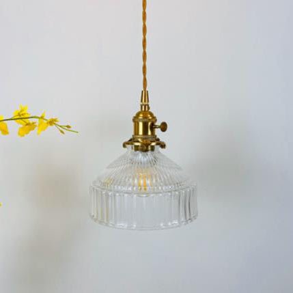 Nordycka Lampa Wisząca z Kryształowego Szkła