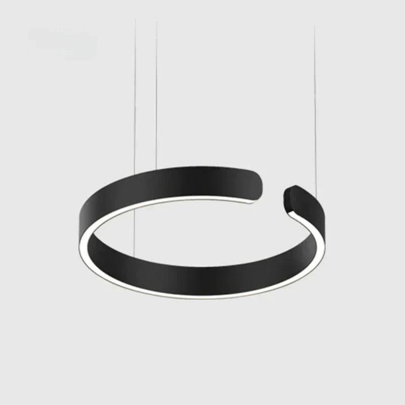 Nowoczesna okrągła lampa wisząca LED