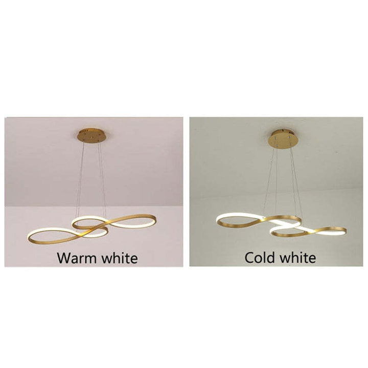 Muzyczne nuty Projekt LED Lampa wisząca