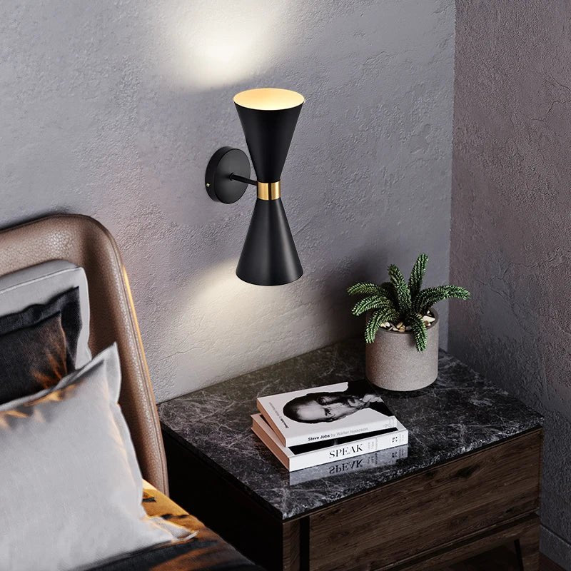 Nowoczesna lampa ścienna w stylu skandynawskim