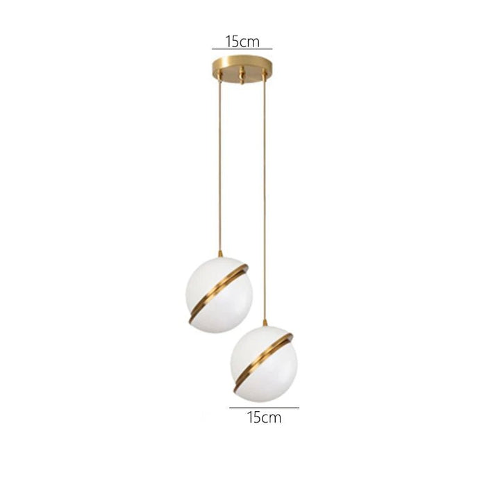 Lumaglo™ | Złota Lampa Wisząca
