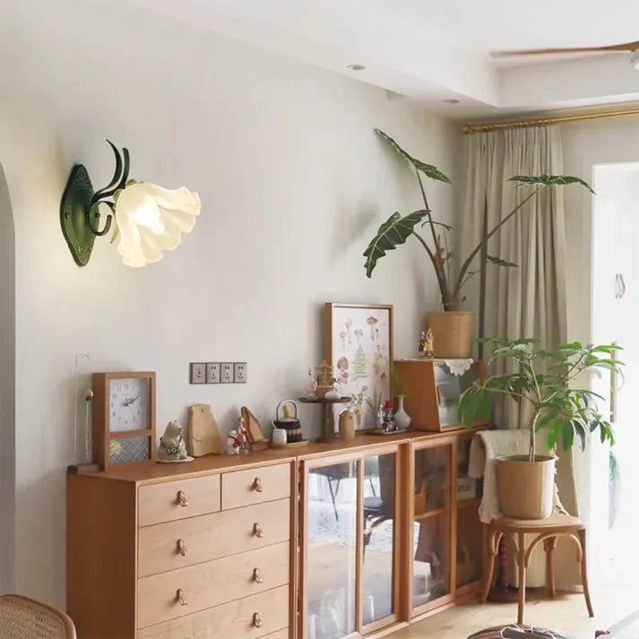 Lampa Ścienna Kwiat Lelijek