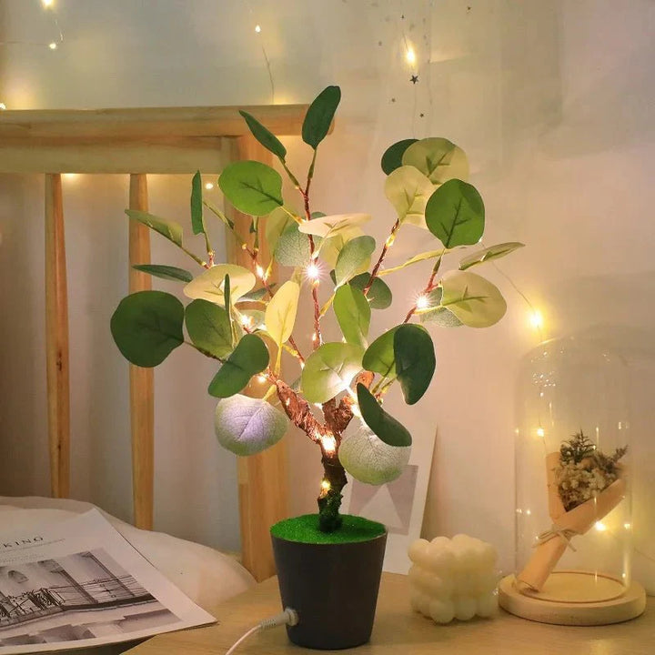 Lampka nocna LED w kształcie gałązki choinki