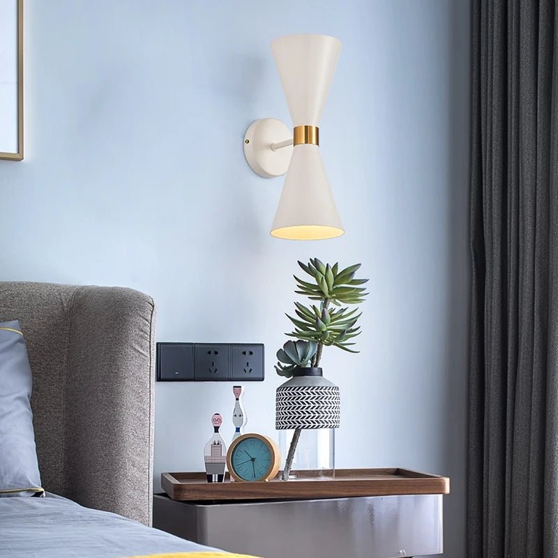 Nowoczesna lampa ścienna w stylu skandynawskim