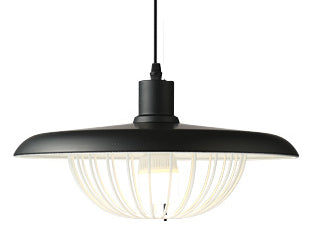 Lampy wiszące imitujące drewno