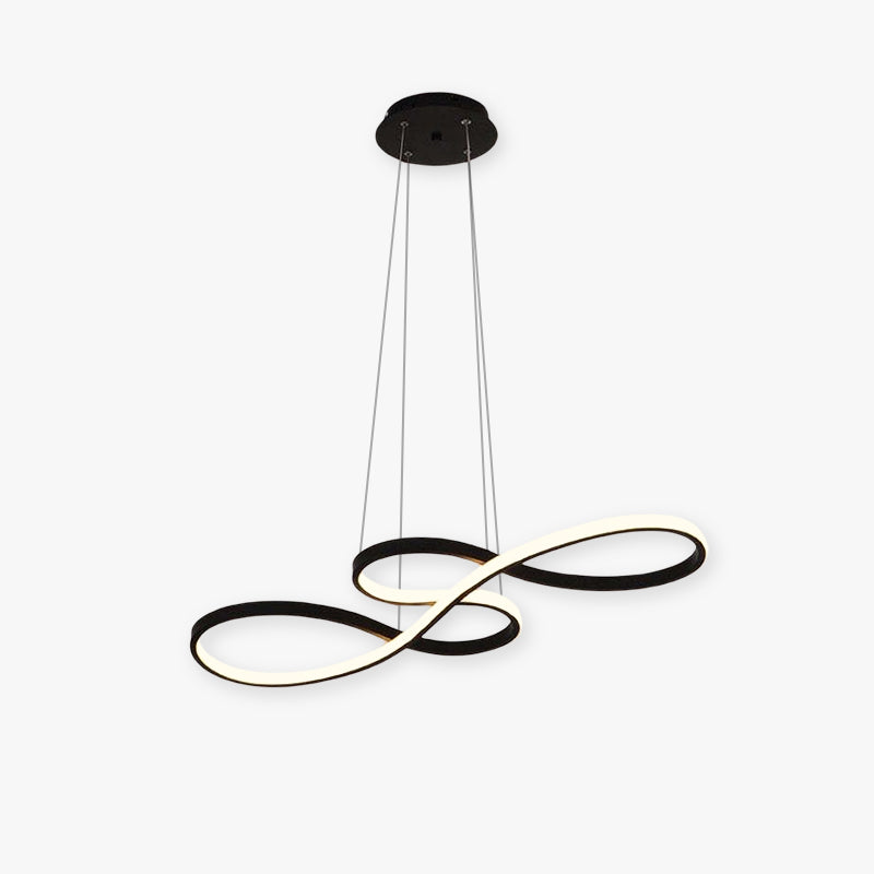 Muzyczne nuty Projekt LED Lampa wisząca