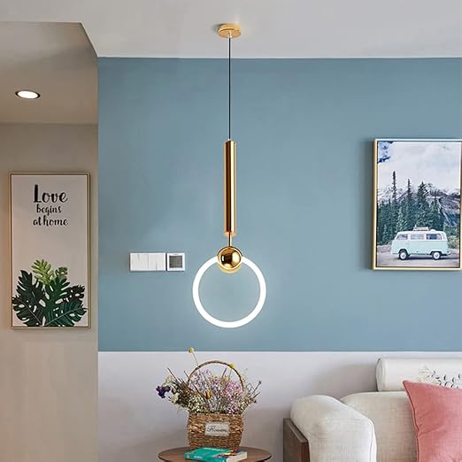 Nordycka Prosta Lampa Wisząca LED