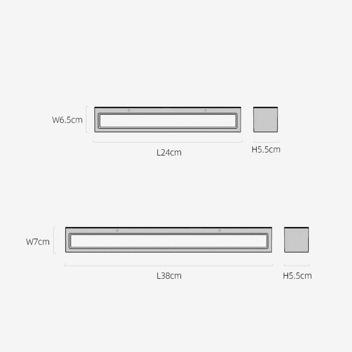 Lampa Ścienna Edge na Zewnątrz