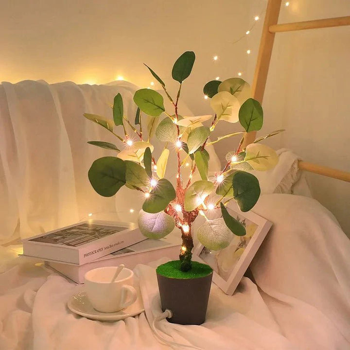Lampka nocna LED w kształcie gałązki choinki