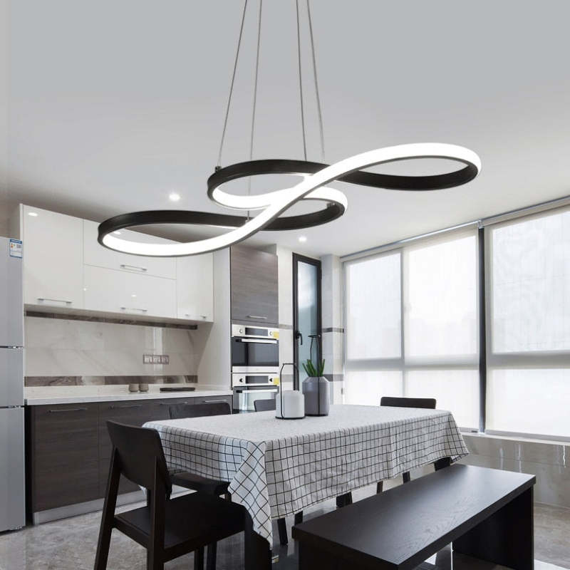 Muzyczne nuty Projekt LED Lampa wisząca