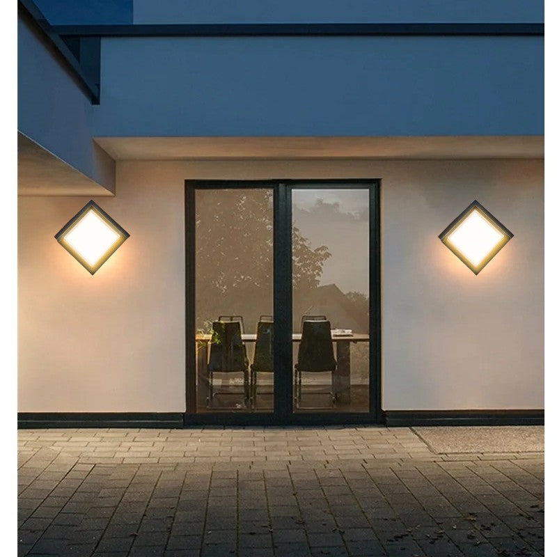Lampa Ścienna Boxer Na Zewnątrz (Czujnik Ruchu)