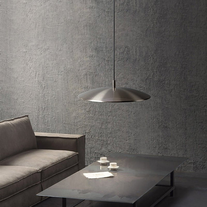 Żelazne niklowe lampy LED wiszące