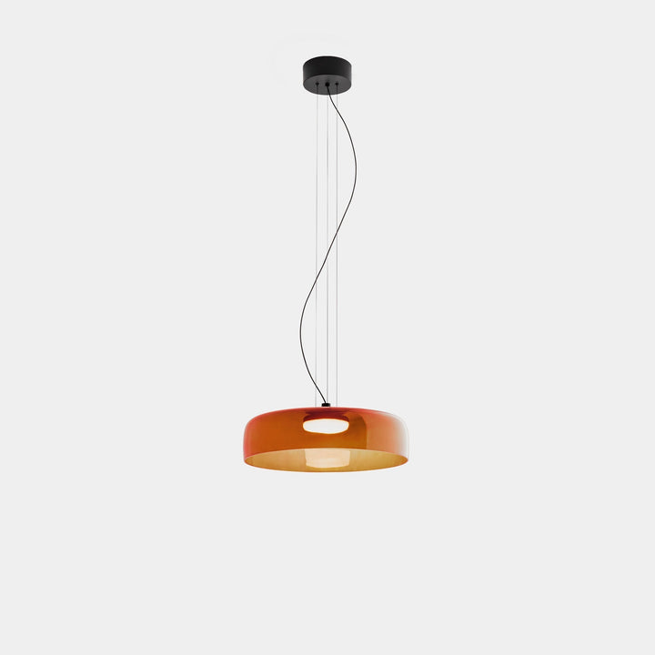 Szklana Lampa Sufitowa