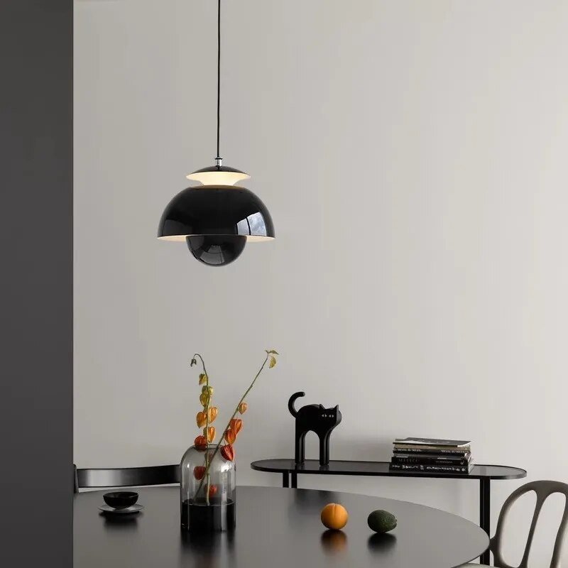 Skandynawska nowoczesna lampa LED wisząca