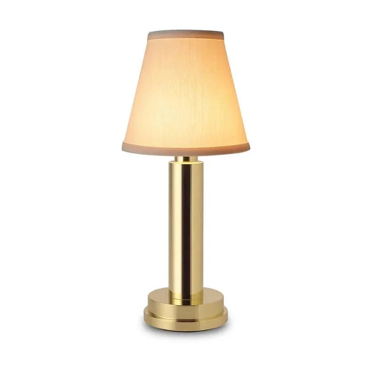 LED bezprzewodowa metalowa lampa stołowa