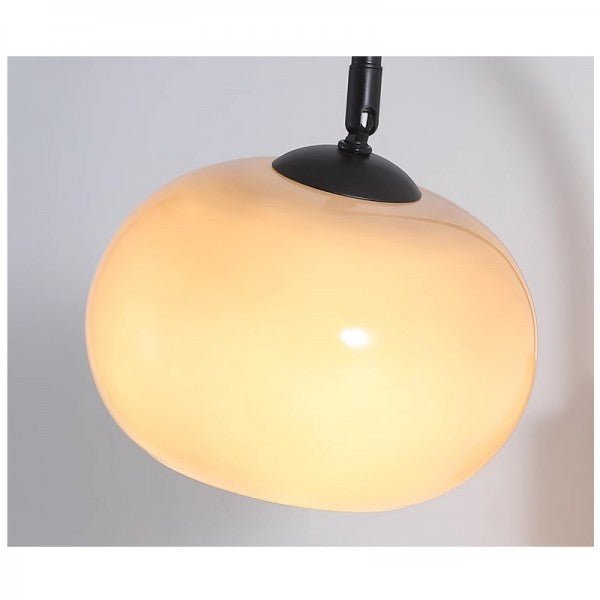 Lampa Ścienna Szklana Bauhaus Kaki