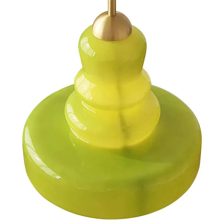 Lampa wisząca szklana Bauhaus kalebas