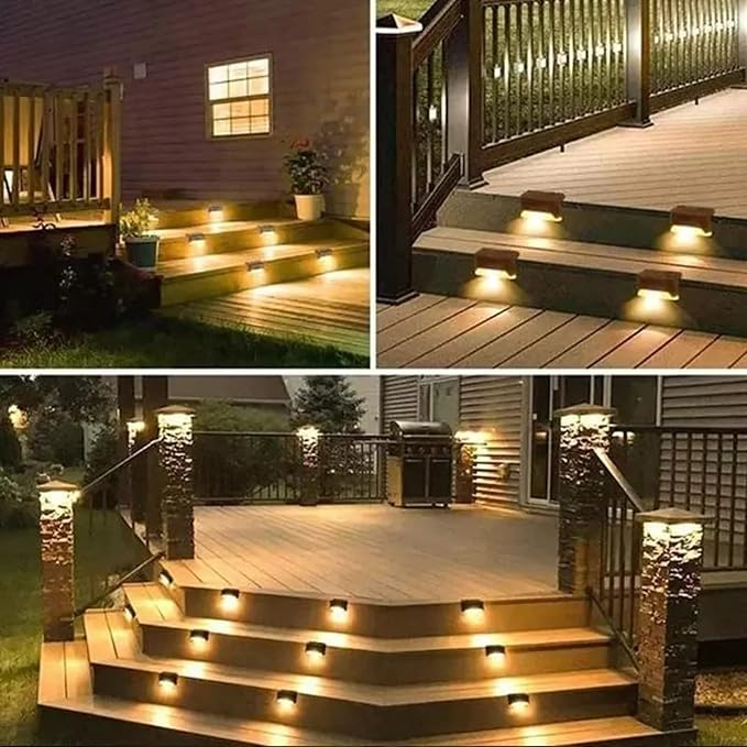 Bezprzewodowe lampy LED na ścianę zasilane energią słoneczną - Stwórz idealną atmosferę w swoim ogrodzie!