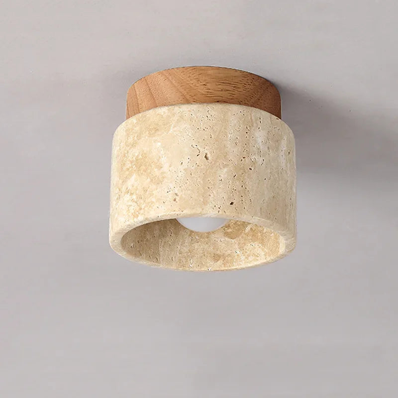 Japońska Kreatywna Lampa sufitowa w stylu kremowym