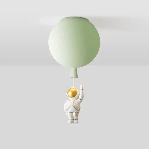 Nowoczesna Lampa Sufitowa LED Księżyc/Astronauta Fateh