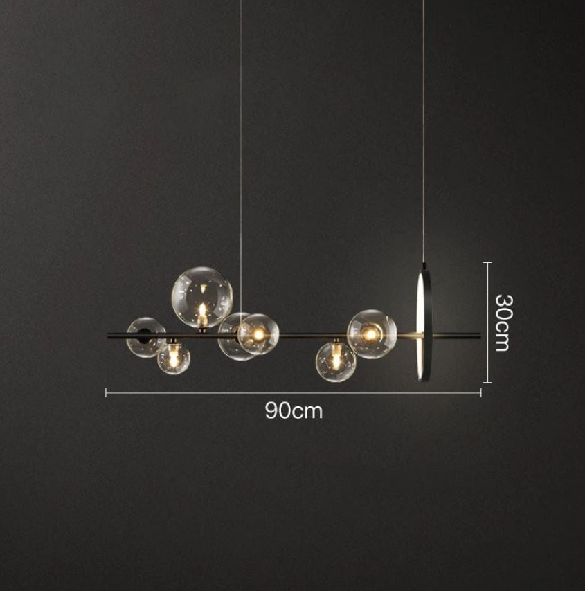 Macrocosm | Luksusowa lampa wisząca z dmuchanego szkła