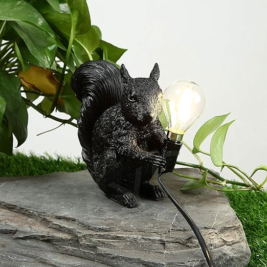 Nordycka Lampa Stołowa Uroczy Wiewiórka