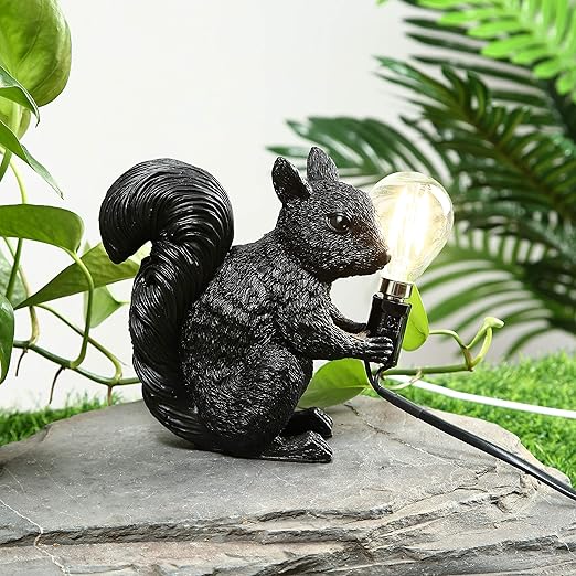 Nordycka Lampa Stołowa Uroczy Wiewiórka