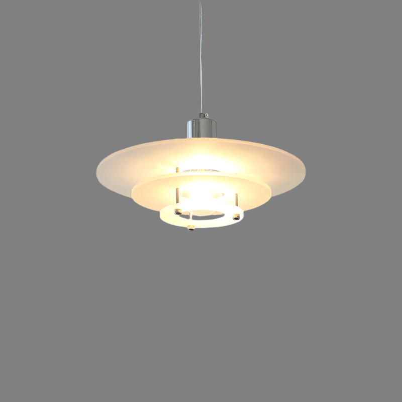 Nowoczesna lampa wisząca w kształcie UFO vintage
