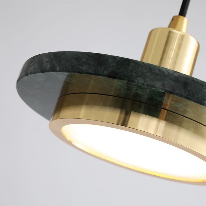 Nowoczesna Prosta Lampa Wisząca Marmurowa
