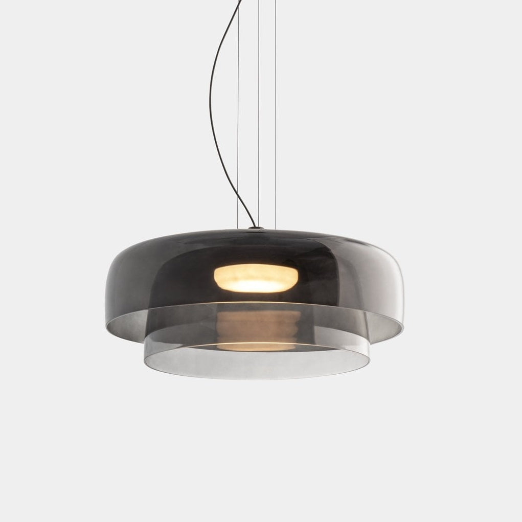 Szklana Lampa Sufitowa