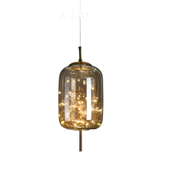 Essence | Wykwintna Lampa Wisząca z Ciemnego Szkła