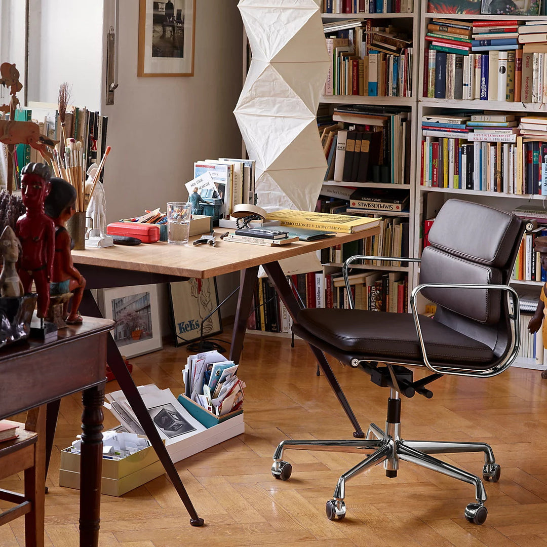 Lampa podłogowa z papieru ryżowego