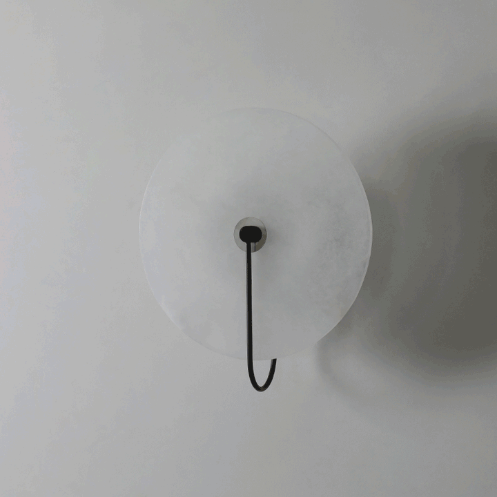 Lampa ścienna LED Alabaster
