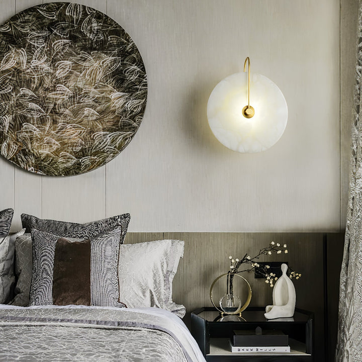 Lampa ścienna LED Alabaster