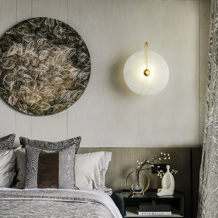 Lampa ścienna LED Alabaster
