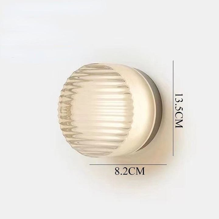 Nowoczesna lampa ścienna LED do wnętrz i na zewnątrz