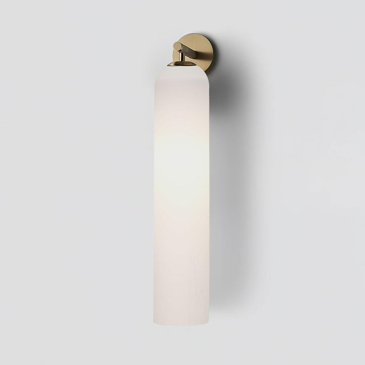 Szklana lampa ścienna