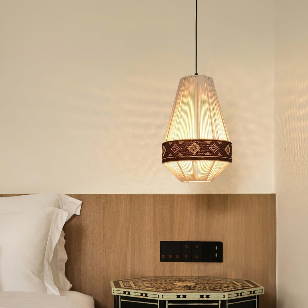 Bohemian Lampa Wisząca z Frędzlami