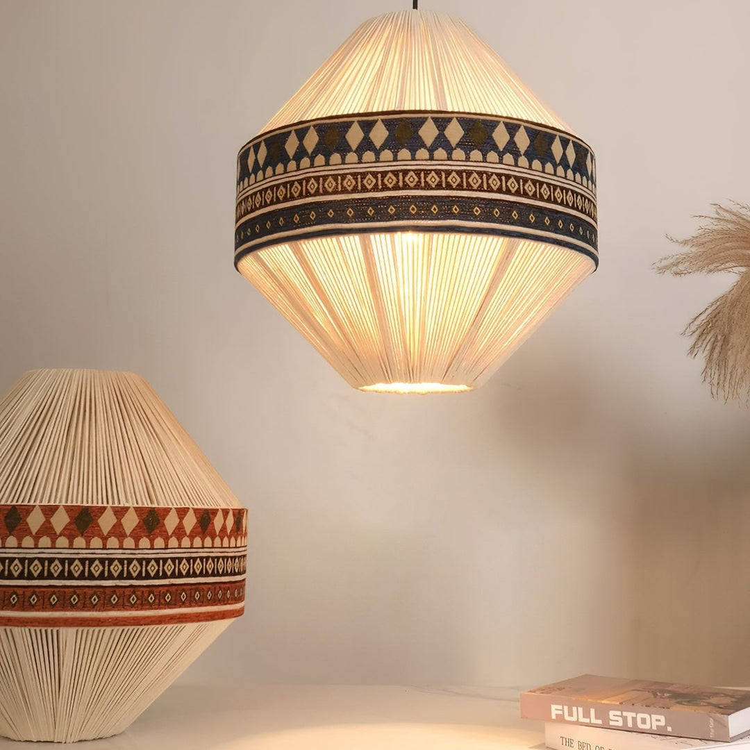 Bohemian Lampa Wisząca z Frędzlami