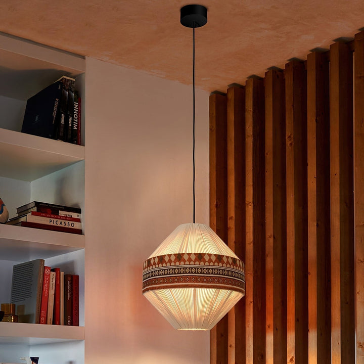Bohemian Lampa Wisząca z Frędzlami