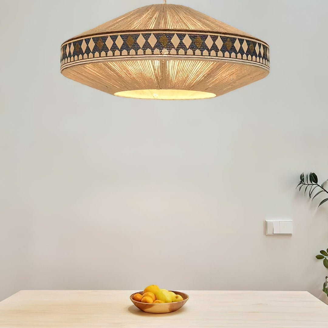 Bohemian Lampa Wisząca z Frędzlami