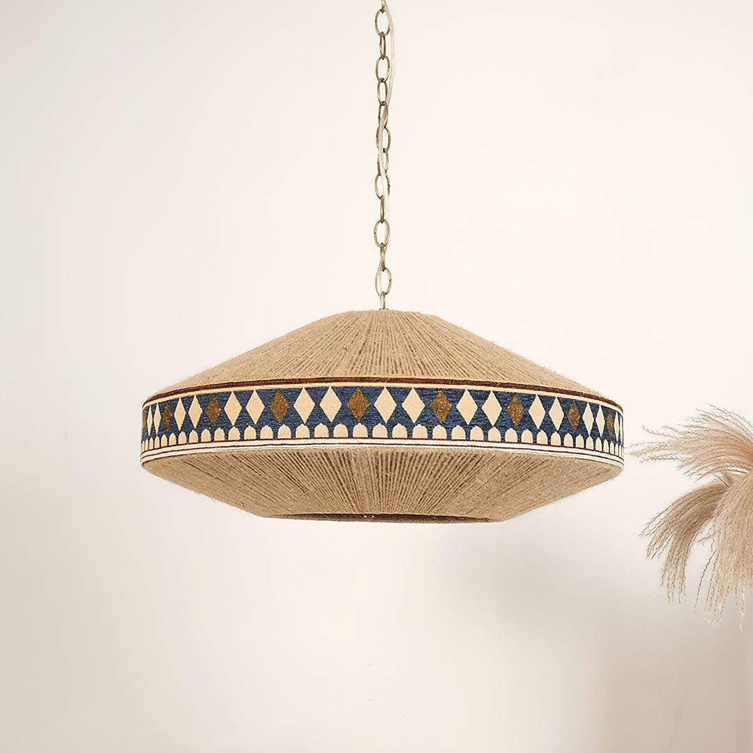 Bohemian Lampa Wisząca z Frędzlami